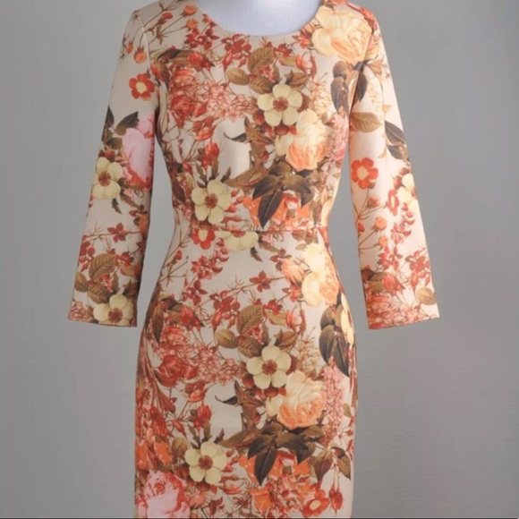Talbots Dresses & Skirts - Talbots Antique Floral Bloom Sheath Dress